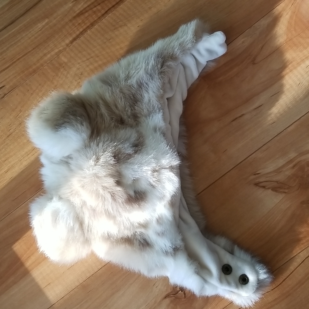 Restoration Hardware Luxe Faux Fur Hood